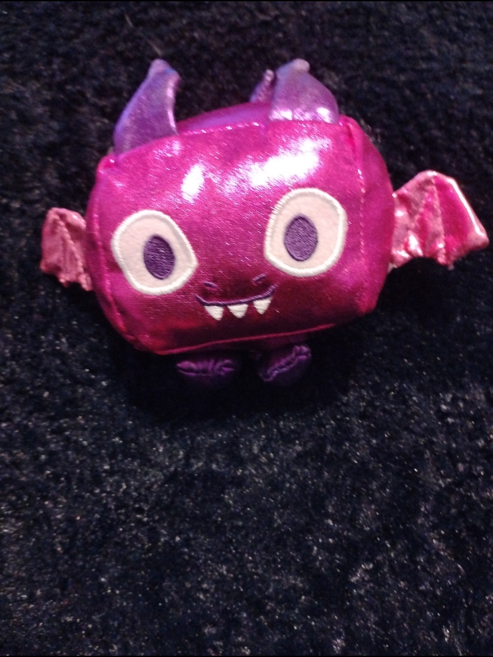 Plush Purple Glitter Bat Stuffed Toy - Kids Toys